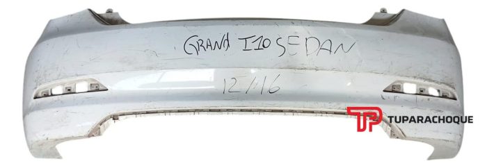 Parachoque Trasero Hyundai New Grand I10 Sedan 2012/2016